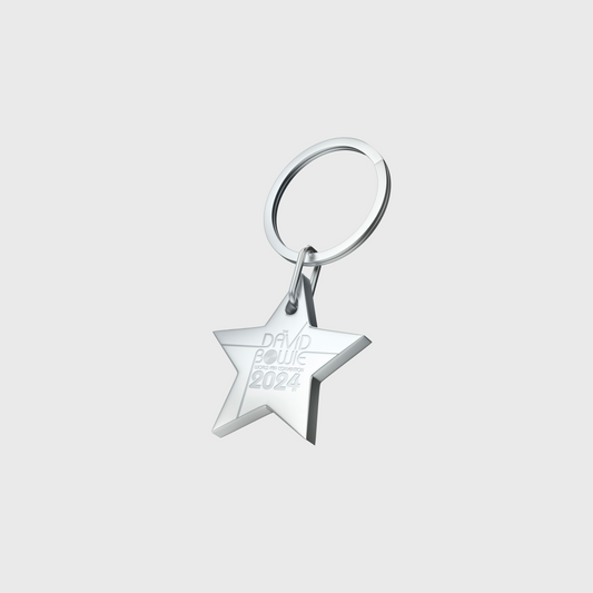 Bowie Convention Star Key Ring